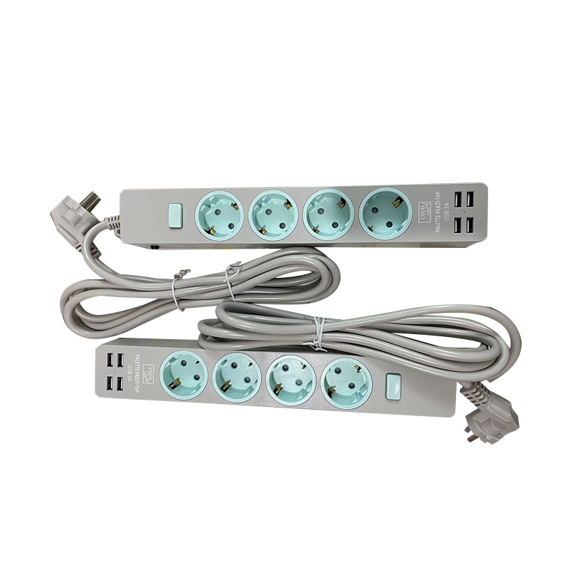 Güvenli 1 Outlet AB Standart Kablosuz Soketi 2 USB bağlantı noktası